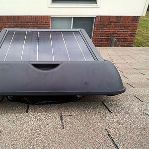solar attic fan ventilation